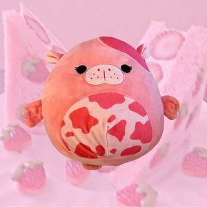 Squishmallows Kerry the Hot Pink SeaCow Exclusive Plush